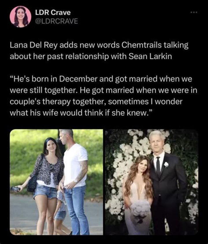 Unraveling The Serendipitous Encounter Of Lana Del Rey And Sean Larkin